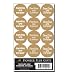 Pioneer Plus Stickers, Families Are Forever, Metallic Minis, Contempo Acid Free- 12 S...