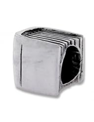 Biagi Sterling Silver Book Bead Charm