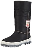 Rieker Fenja Y2494-01, Damen Stiefel, Schwarz (schwarz/beige 01), EU 36