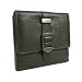 Kenneth Cole New York Genuine Leather Flap French Purse (Black)