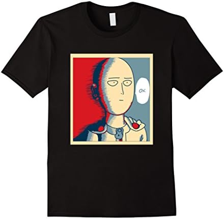 Men's OK Just One Punch T-Shirt Boys Girls Small Black