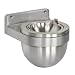 Ex-Cell Kaiser 640 SS Stainless Steel Wall Mounted Ash Urn, 1 Quart Capacity, 9-1/2" Length x 10" Width x 9" Height