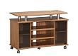 Maja 73624843 TV-Videowagen 99,7 x 67,6 x 45 cm Kernbuche/Alu-Optik