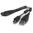 ABC Products® CB-USB5 CB-USB6 USB Cable Cord for Olympus Camedia C-170, C-180, C-480, C-500, C-5500 Sport Zoom, C-7000 Zoom, D-425, D-435, D-545, D-595, D-630 Zoom, Evolt E-30, E-300, E-330, E-400, E-410, E-420, E-450, E-500, E-510, E-520, E-P1, E-P2, FE-130, FE-140, FE-200, FE-4030, FE-4040, FE-5030, FE-5040, FE-5500, SP-310, SP-320, SP-350UZ, SP-500UZ, SP-510UZ, SP-550UZ, SP-560UZ, SP-565UZ, SP-570UZ, SP-590UZ, SP-700, SP-800UZ, Verve, Verve S, Mini / Mini S Digital Camera