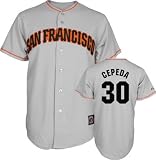 Orlando Cepeda Majestic Cooperstown Throwback San Francisco Giants Jersey