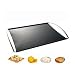Mastrad - F45000 - Plateau de Cuisson en Silicone avec Poign�es Amovibles - Noir