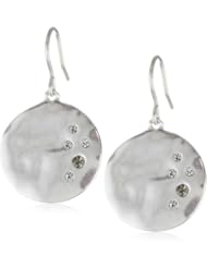 Kenneth Cole New York Worn Circle Drop Earrings