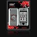 Hollywood Inc. DESIGNER Skull Red Rose Silver Snap On Hard Protective Case Cover for Apple iPhone i-phone
