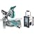 Makita LS1016LX1 10-Inch Dual Slide Compound Miter Saw with Laser with Bonus 18-Volt LXT FM/AM Job Site Radio