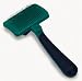 Safari Self-Cleaning Slicker Brush for Cats, Green
