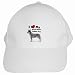 I Love My Australian Cattle Dog White Cap Hat