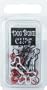 Painted Metal Dog Bone Paper Clips-Red/White/Black