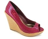 REPTILE PEEP TOE WEDGE