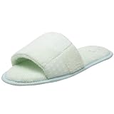 MUK LUKS Ladies I Luv Planet Earth Patch Open-Toe Scuff by MUK LUKS