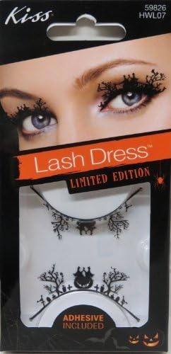 Kiss Lash Dress Halloween False Eyelashes Witch+Tree+Grave HWL07
