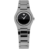 Movado Watches Movado Fiero Tungsten Carbide with Diamond Bezel WoMens Watch by Movado