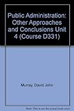 Other approaches and conclusion