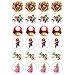 Nintendo Super Mario style 24 Edible Wafer Paper Fairy/Cup Cake Toppers on an A4 sheet - Birthday Cake and Party Idea