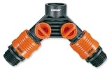 Claber 2-Way Faucet Connector #8599