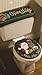 Bucilla Bath Felt Applique Ensemble Seat and Tank Cover Kit, 86164 Ho Ho Ho Santa