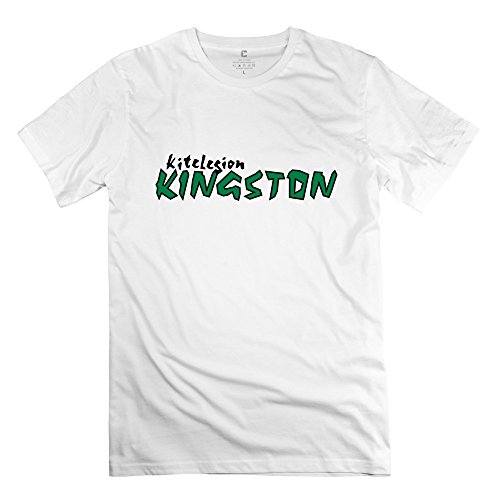 YWT Kingston Kitelegion Men Clothing 100% Cotton Cool White