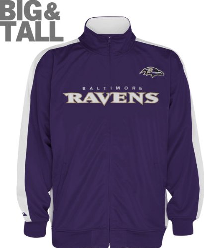 Baltimore Ravens Big & Tall QB Track Jacket