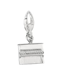 Sterling silver UPRIGHT PIANO (Charm)