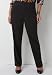 Avenue Plus Size Tall Bailey Flat Front Trouser (BLACK,14 T)