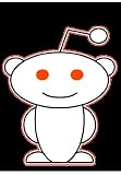 Reddit Sticker Vinyl Decal 5" x 3.8"