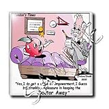 Londons Times Funny Society Cartoons - An Apple A Day - Tiles