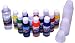 12 CREATEX COLORS PAINT SET-Airbrush-Spray Gun-Auto-Art