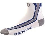 Pearl Izumi 2008/09 Low-Cut Pearls Originals Cycling Socks - Equipe White/Blue - 9144-2KC