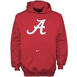Nike Alabama Crimson Tide Youth Crimson Classic Logo Hoody Sweatshirt 