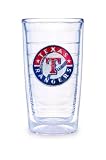 Tervis Tumbler Texas Rangers 16-Ounce Double Wall Insulated Tumbler, Set of 4