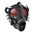 Devil Horn Spike Industrial Cyber Cosplay Mask Costume Halloween