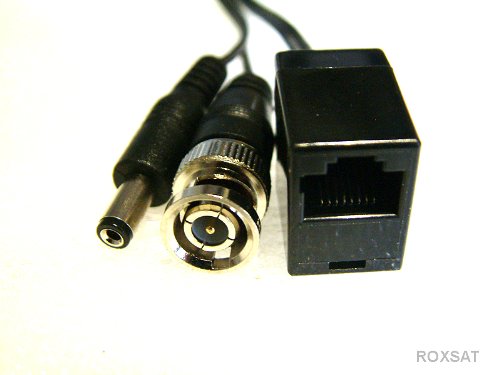 RJ-45 sea-c200 Cable coupler to BNC DC Adapter for SAMSUNG CCTV sde-4001 sde-5001 sde-3003