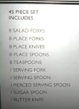 Gorham Column II 45 Piece Flatware set Service for 8 New