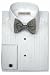 Geoffrey Beene Laydown Collar, 1/2 Pleated, 100% Cotton with French Cuff Tuxedo Shirt
