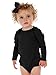 Kavio! Unisex Infants Lap Shoulder Long Sleeve Onesie