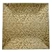 Charge it by Jay Square Gold Mosaic Charger Plates, Set of 4