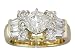 EGL Certified 2.34 cts Diamond Engagement Ring 14Kt Yellow Gold