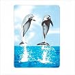 Dolphin Fleece Blanket - Style 37248