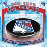 NEW YORK RANGERS 2009 NHL Daily Desk 5 x 5 BOX CALENDAR