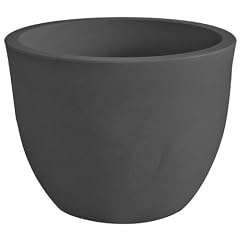ProHome 34194 Pflanzk�bel �bertopf Bosa, � 50 cm, Kunststoff, Farbe anthrazit