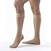 Women's Ultrasheer 15-20 mmHg Closed Toe Knee High Support Sock Size: Medium, Color: Espresso