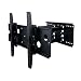 Swivel TV Mount for 32~60" Plasma & LCD-Black Steel - Wide 24" Back Plate