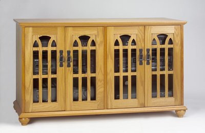 Leslie Dame 48 inch Oak Mission TV Stand - TVGD-48