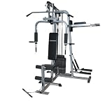BRAND NEW SEMI-COMMERCIAL HEAVY DUTY STEEL FRAME VLK 2 STATION COMPLETE BODY BUILDING MULTIGYM + 150LBs WEIGHT STACK RRP £899.99. 2012 MODEL WITH MANUFACTURERS WARRANTY (ISO9001 QUALITY ASSURANCE CHECKED).