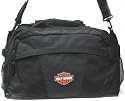 Licensed Harley Davidson Black Canvas Gym Bag Duffel