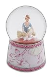Gorgeous Ballerina Tying Her Shoelaces Water Globe